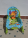 hamaca bebe fisher price y silla plegable de mesa