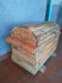 Baul madera artesanal