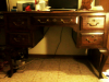 Mesa de escritorio d madera