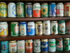 coleccion de latas de cerveza