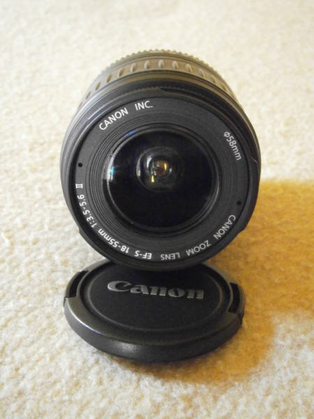 Objetivo Canon EF-S 18-55mm 1:3.5-5.6 II