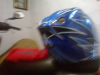 casco y guantes