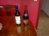 dos botellas de vino