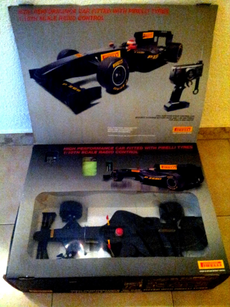 Cambio Coche de radio control PIRELLI