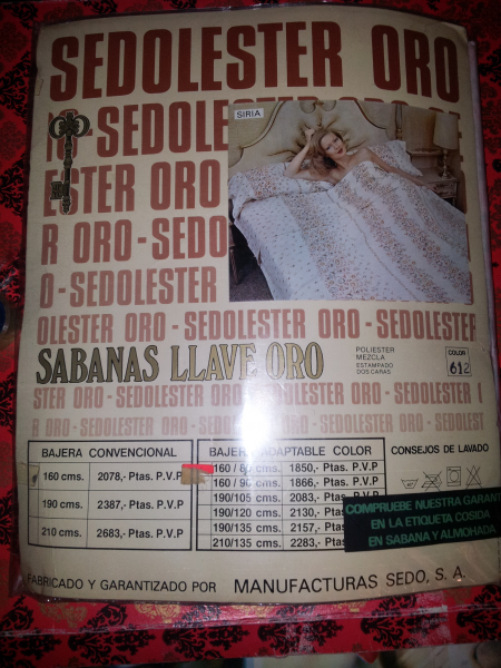 Juego de Sabanas Vintage LLAVES ORO
