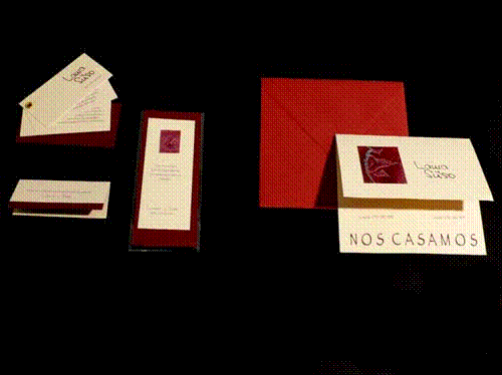 Invitaciones de boda con detalles