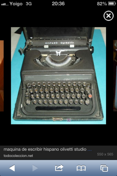 Maquina de escribir vintage