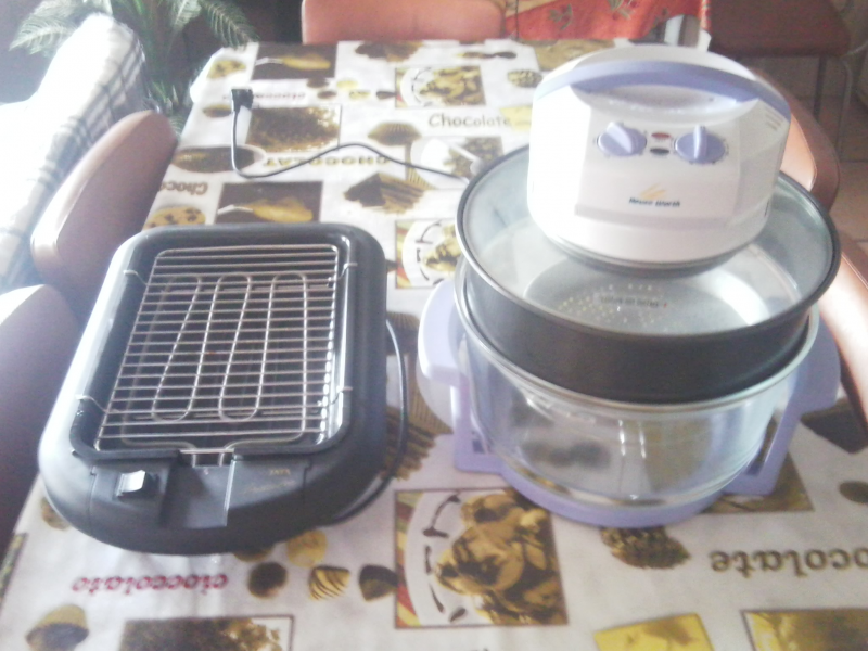 mini horno convenccional y parrilla electrica