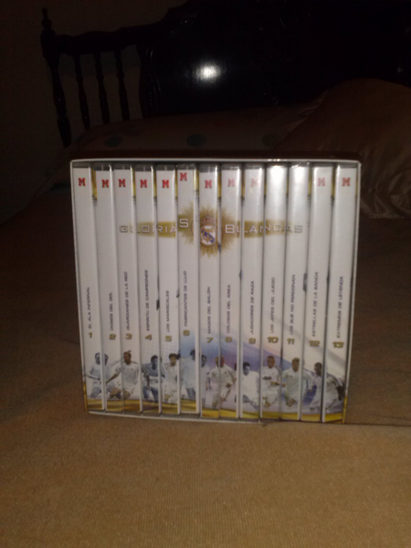 doce cd's del real madrid