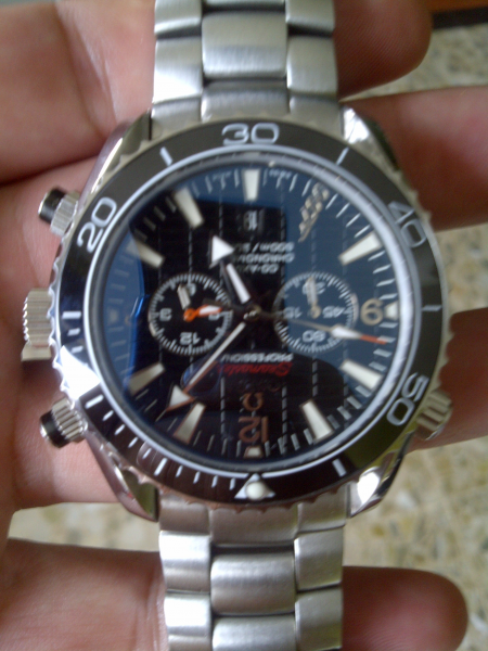 Reloj de pulsera Omega en acero