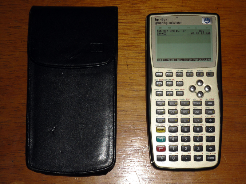 calculadora gráfica hp 49g+