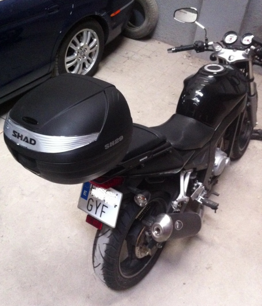 Daelim Roadwin 125 FI Naked con 600 en extras nuevos