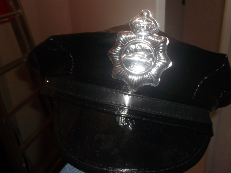 Gorra de policía disfraz