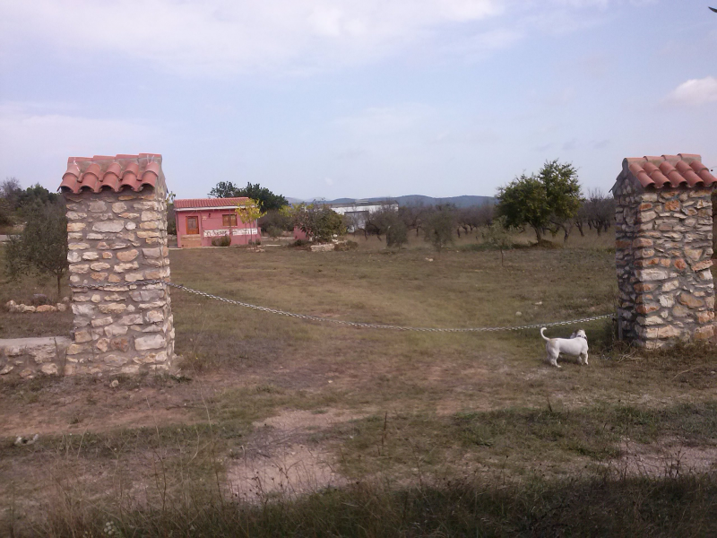 terreno con casita de campo