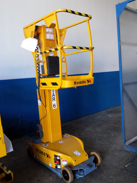 Plataforma elevadora de 6m