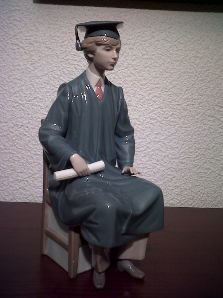 porcelana de lladro EL GRADUADO