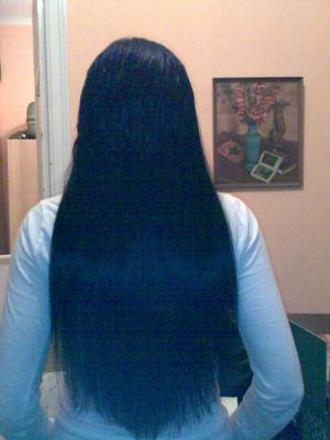 Colocacion de extensiones de cabello natural