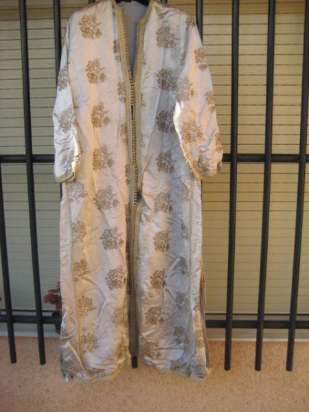 VESTIDO TÚNICA ÁRABE  HECHO A MANO