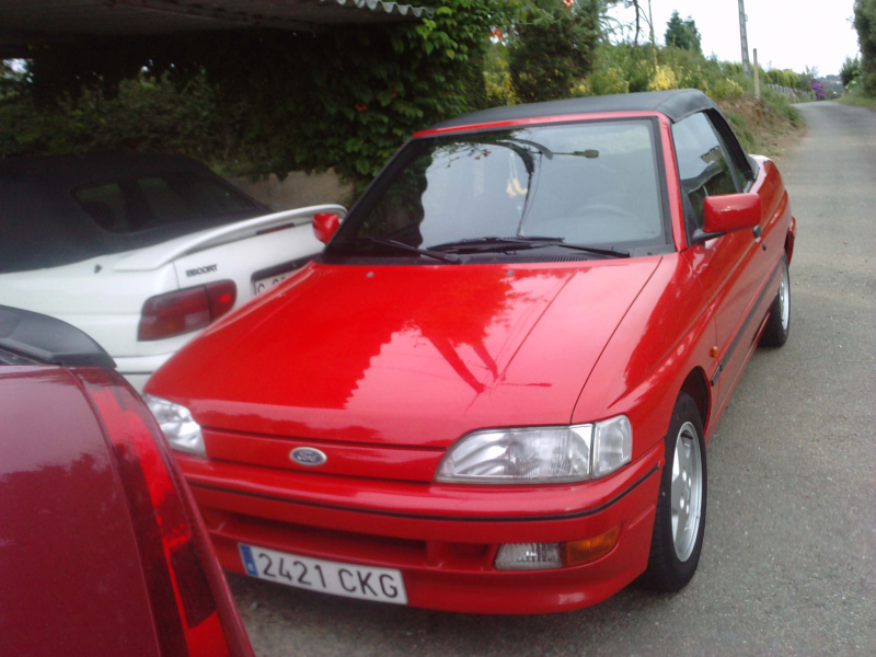 ford xr3 cabrio rojo