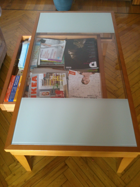 Mesa de centro como nueva