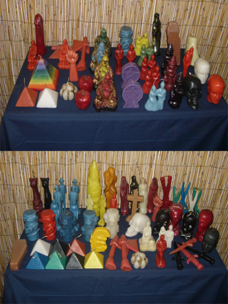 Lote de productos esotericos