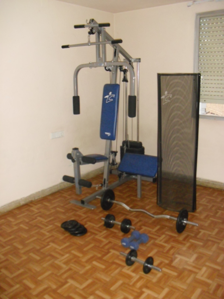 maquina de gimnasio completa