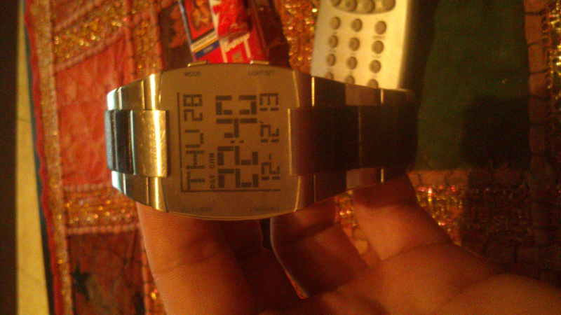 reloj fossil digital
