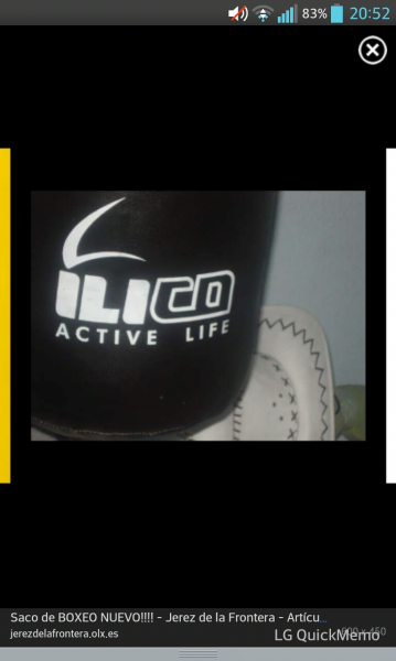 Saco de boxeo y accesorios
