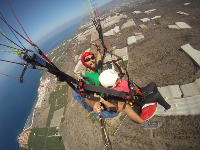 curso de parapente en escuela oficial