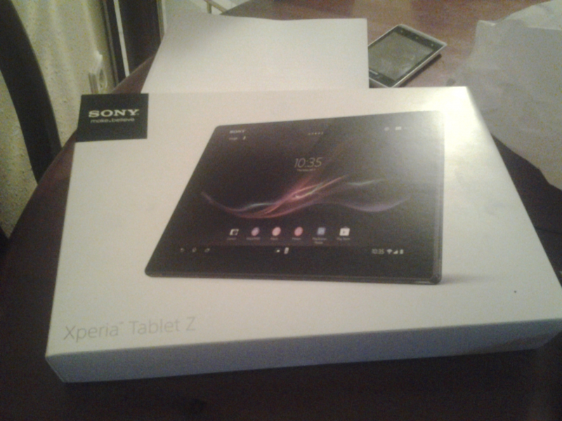 Sony xperia tablet z
