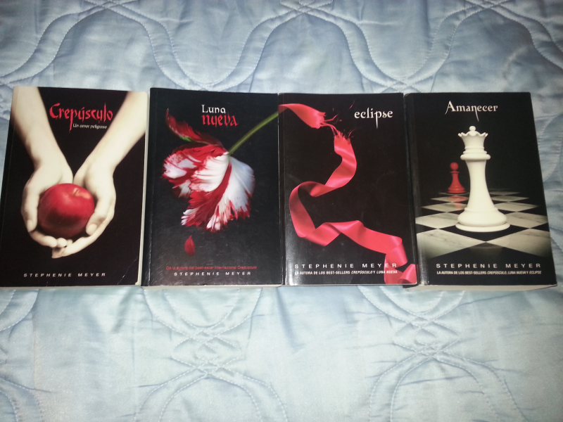 Libros saga crepusculo