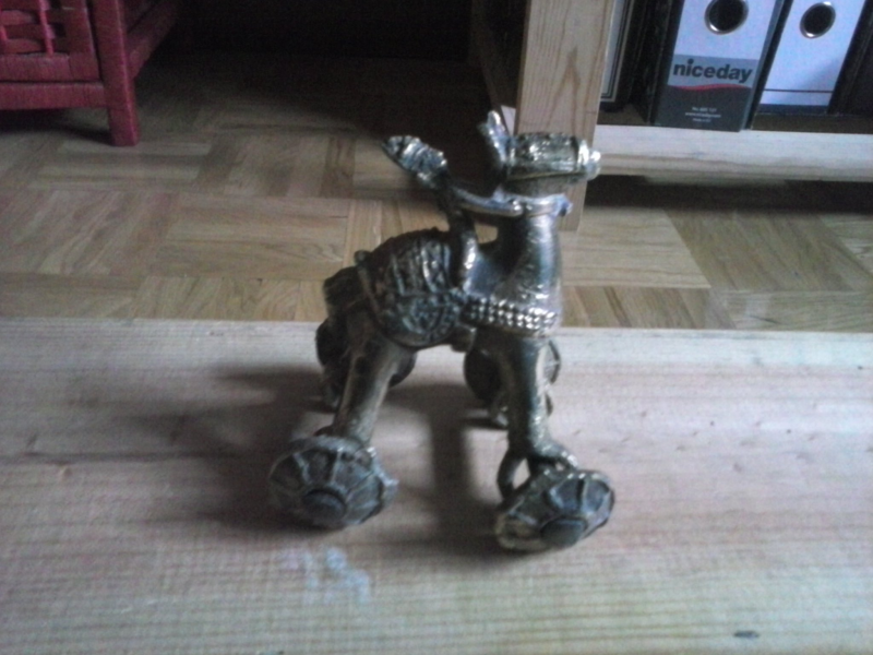 FIGURA BRONCE ARTESANA NEPALI 15 CM