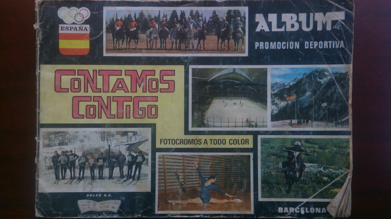 ALBUM CONTAMOS CONTIGO ED. COLED 1968 -SON 310 Y FALTAN 95