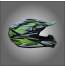 Casco cros, homologado,  