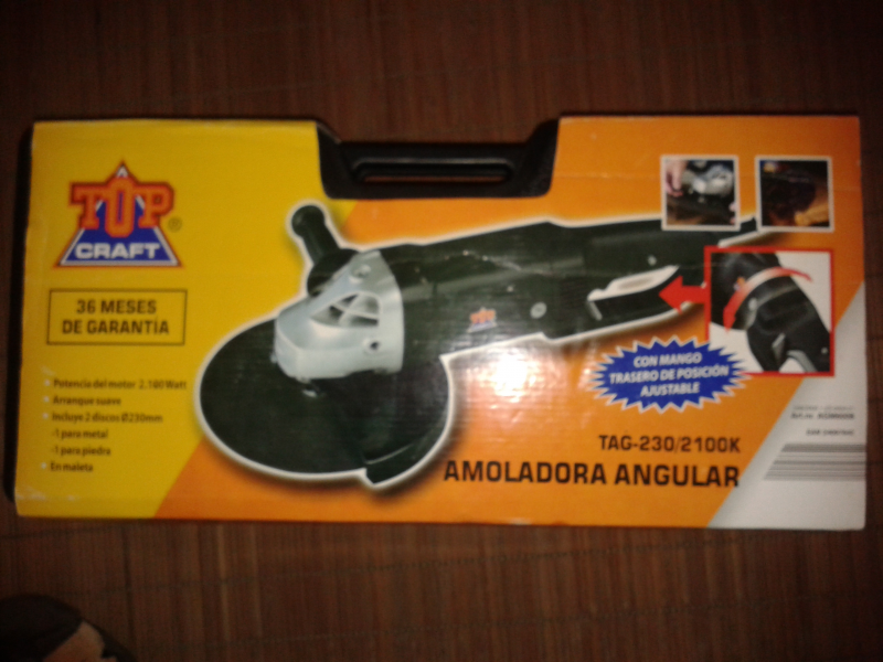 radial amoladora 230mm NUEVA