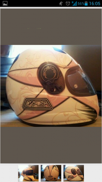 casco rosa NZI