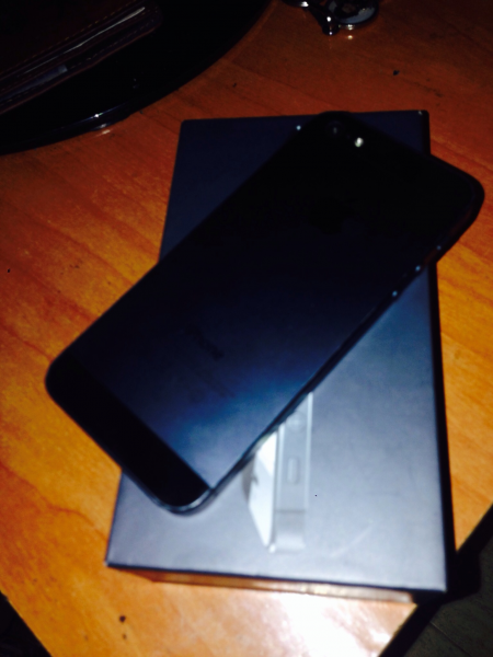 Iphone5  tv plana Samsung 
