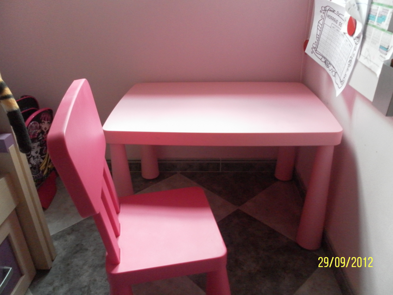 Mesa y Silla para Niños