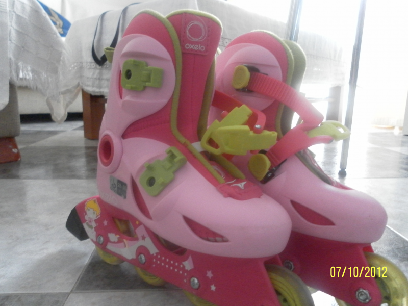 Patines color Rosa