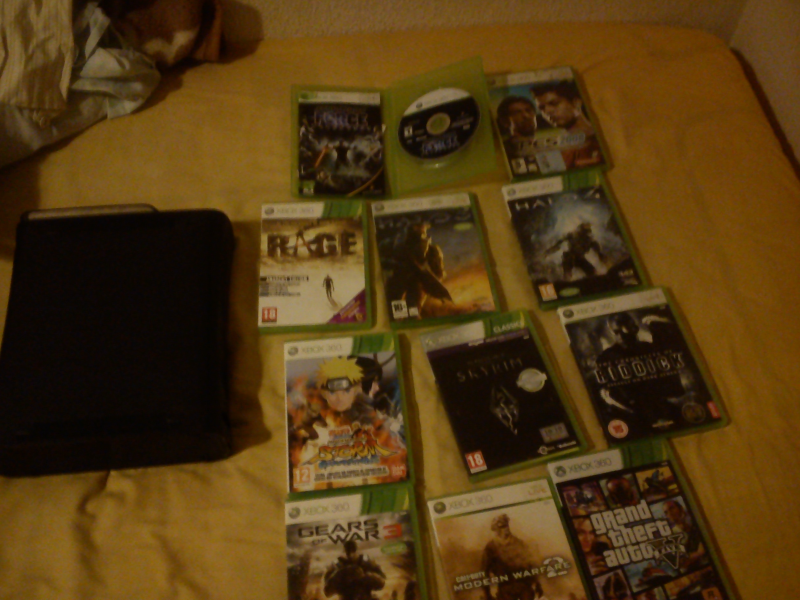 xbox 360 120gb y 11 juegos por 3ds o 3dsXL con pokemon x o y una r4 