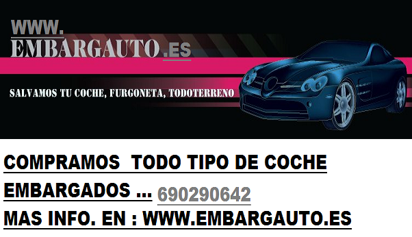 coches con embargo