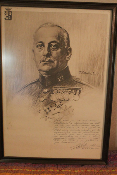 Retrato Jose A. Primo de Ribera
