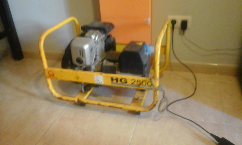 motor electico Honda 5.0 y winche