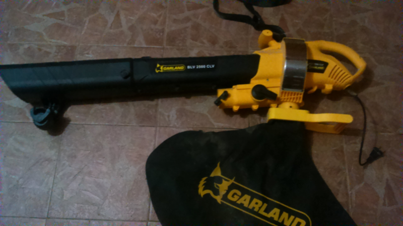 aspirador soplador de jardineria por lo que me ofrecan