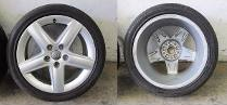 Cambio llantas originales AUDI