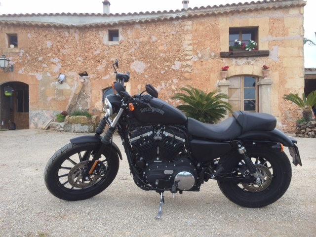 moto harley davinson airon 883