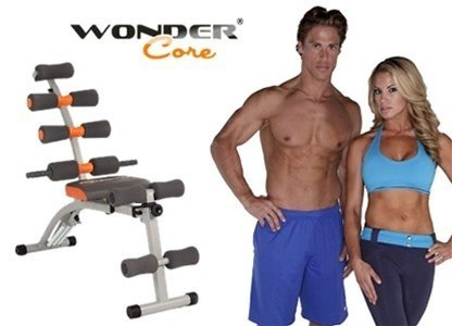 banco de abdominales wonder core