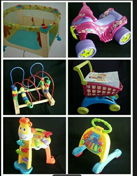 quat minnie + corral de bebe