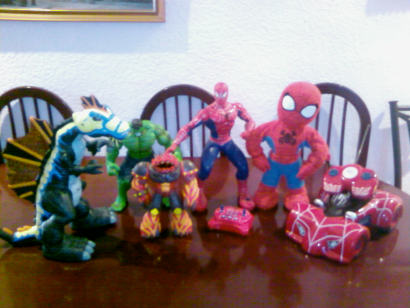 lote de juguetes para estas navidades