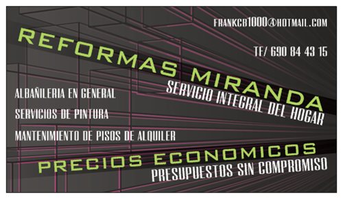 albañil reformas a cambio de moto o coche